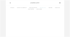 Desktop Screenshot of jolenelupo.com
